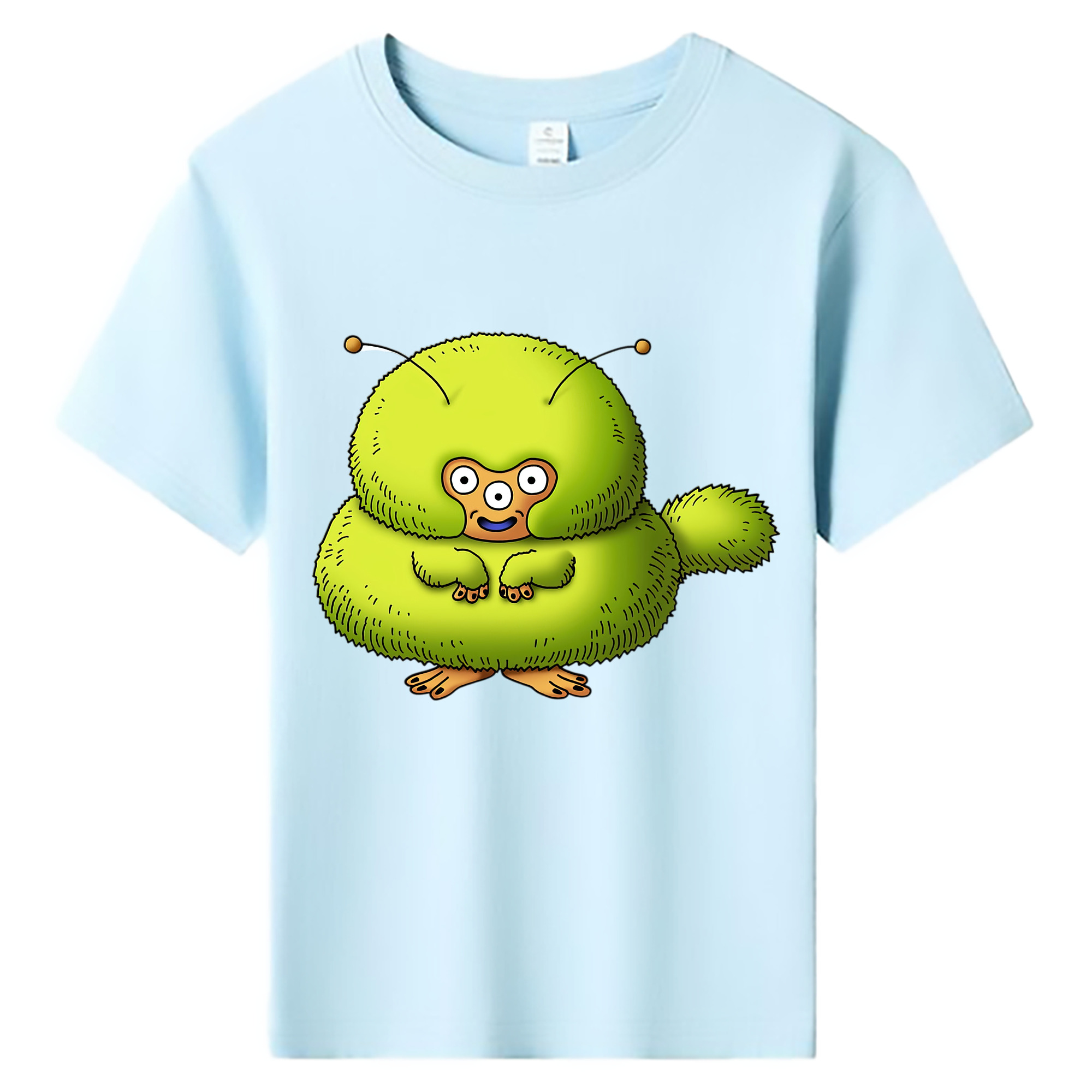 （画像用） ドラゴンクエスト Doragon Kuesuto Dragon Quest 綿100％キッズTシャツ（フロントプリント）